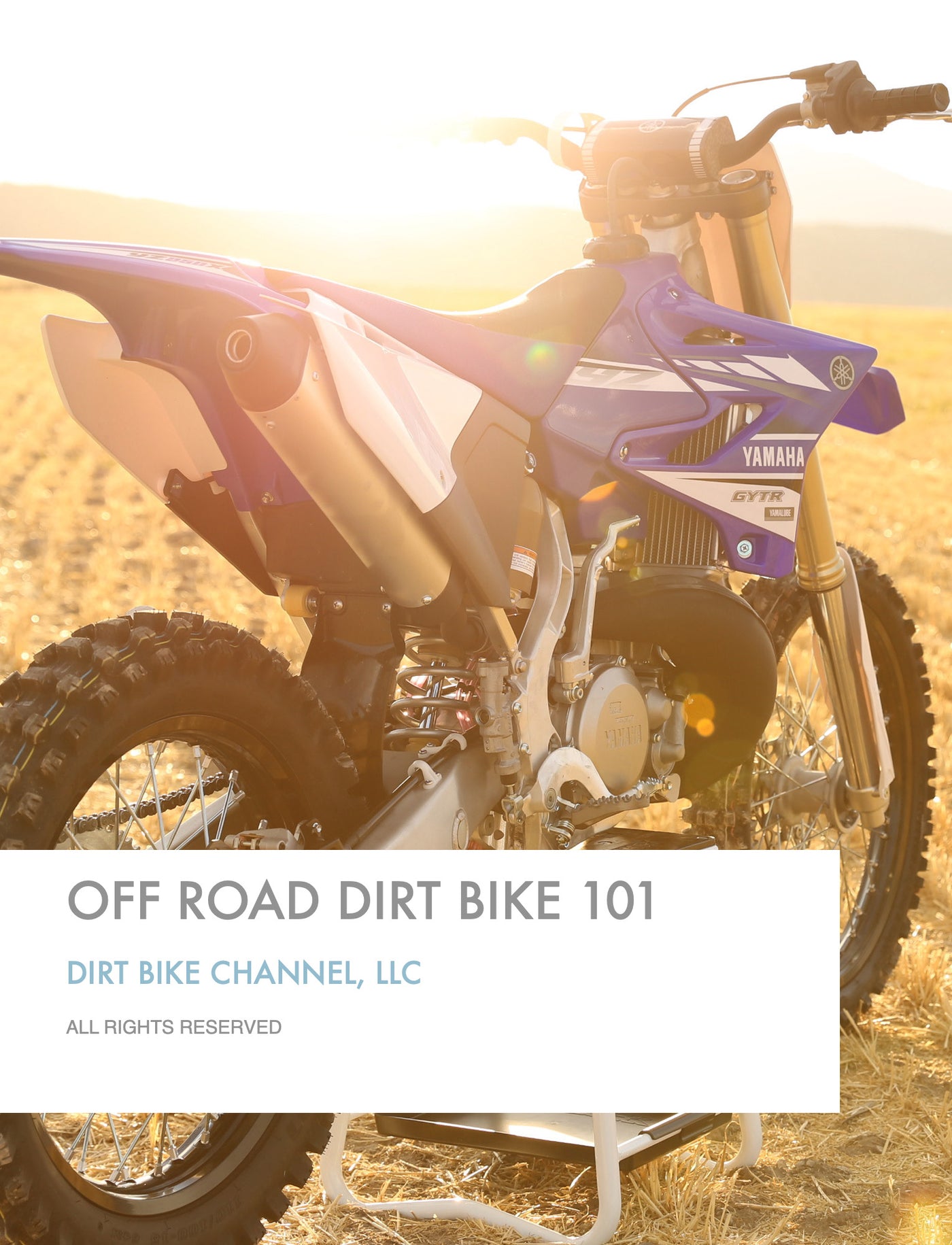 DBC 101 Course Book and Dirt Bike Setup Checklist (Digital Download PDF)