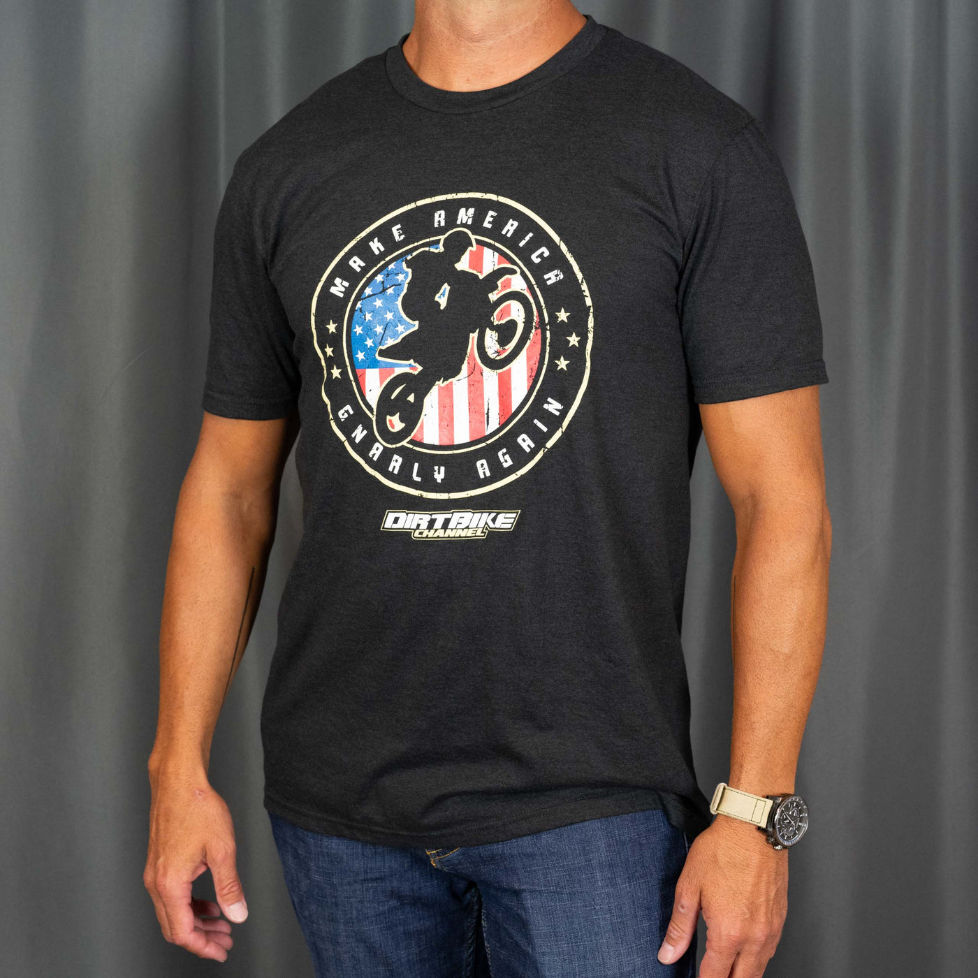 Make America Gnarly Again Shirt - Black Frost