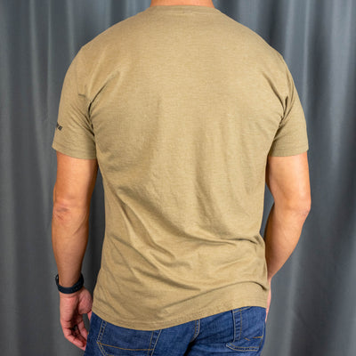 Retro Bike Shirt - Coyote Brown Heather